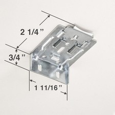 Mounting Bracket for Cellular Honeycomb and Pleated Shades With a 1 13/16"...