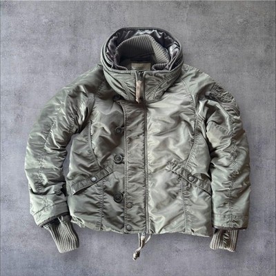 ジャケット・アウター archive goa Bono type military jacket Rare 00s Archive Goa N-2B Flight Bomber Jacket Bono Military Style
