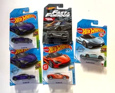 Hot Wheels McLaren 720S & Speedtail - 5 Cars