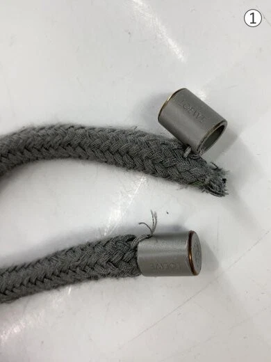 LOEWE felpa con cappuccio S lana GRIGIO plain S539Y25X23