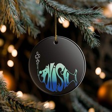 PHISH Holiday Christmas Ornament Merry PHISHMAS 3" Ceramic Made in the USA Ships