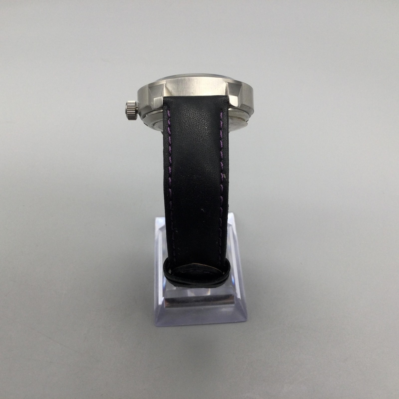 Android Automatic Skeleton Watch Men 37mm Purple … - image 4