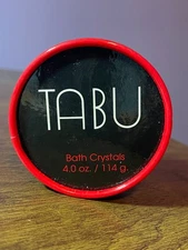 TABU BY DANA BATH CRYSTALS 4 OZ - NEW