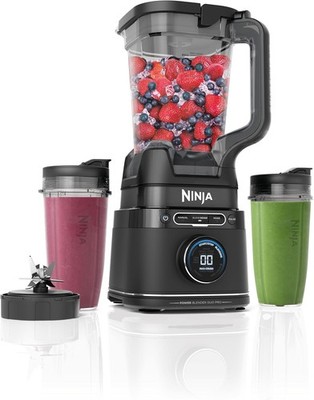 Ninja 2-in-1 Detect Power Mixer Pro, 1200W mit Krug & Tassen, Smoothies Mixen