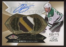 2014-15 Fleer Showcase Hot Prospects Patch Patrik Nemeth RC Auto 097/375 #192 3