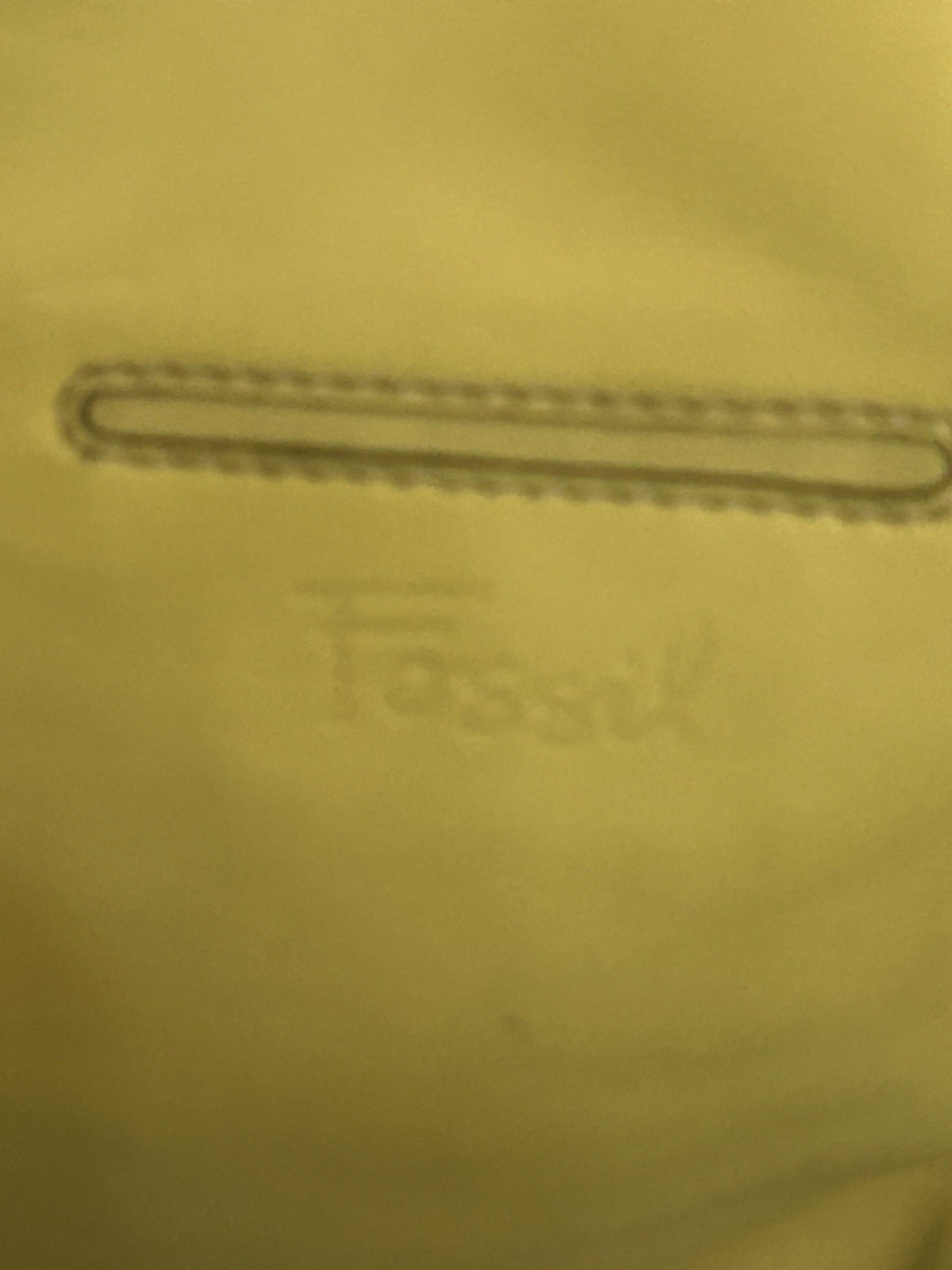 Fossil Yellow Pebbled Leather Messenger Bag Crossbody MultiPocket Utility 103013 image 9