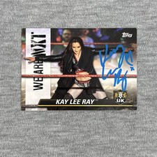 2021 Topps WWE NXT #NXT-30 We Are NXT Kay Lee Ray Signed IP Auto