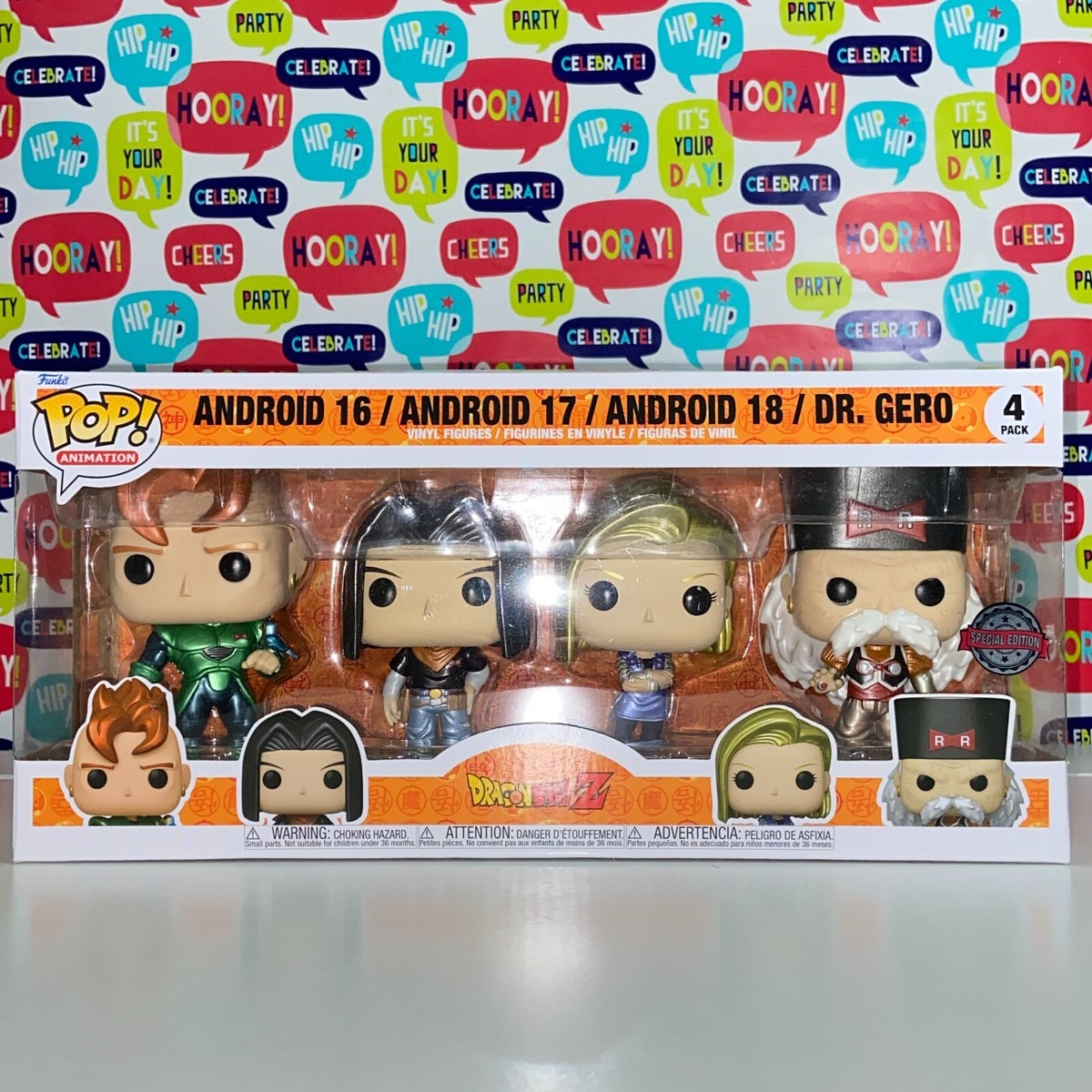 FUNKO POP キャラクター4種セット Amazon.com: Funko Pop! Animation: Dragon Ball Z - Android 16