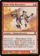 4x Blade-Tribe Berserkers  SOM  NM-Ex+ x4 Mtg Magic the Gathering Changie