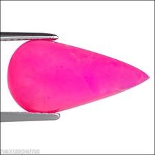 3.36 Ct Natural Ethiopian Pink Opal Gemstone Pear Cabochon Cut