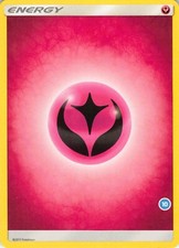 Pokemon 2017 Basic Fairy Energy Card Red 10