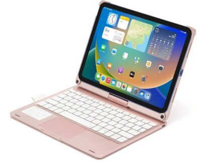 360 Rotatable Keyboard Case for iPad 10.9 inch