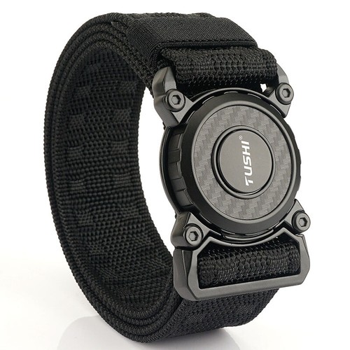 TUSHI Weaving Tactical Belt Men's Outdoor Mountaineering Training Equipment Belt - Picture 13 of 24
