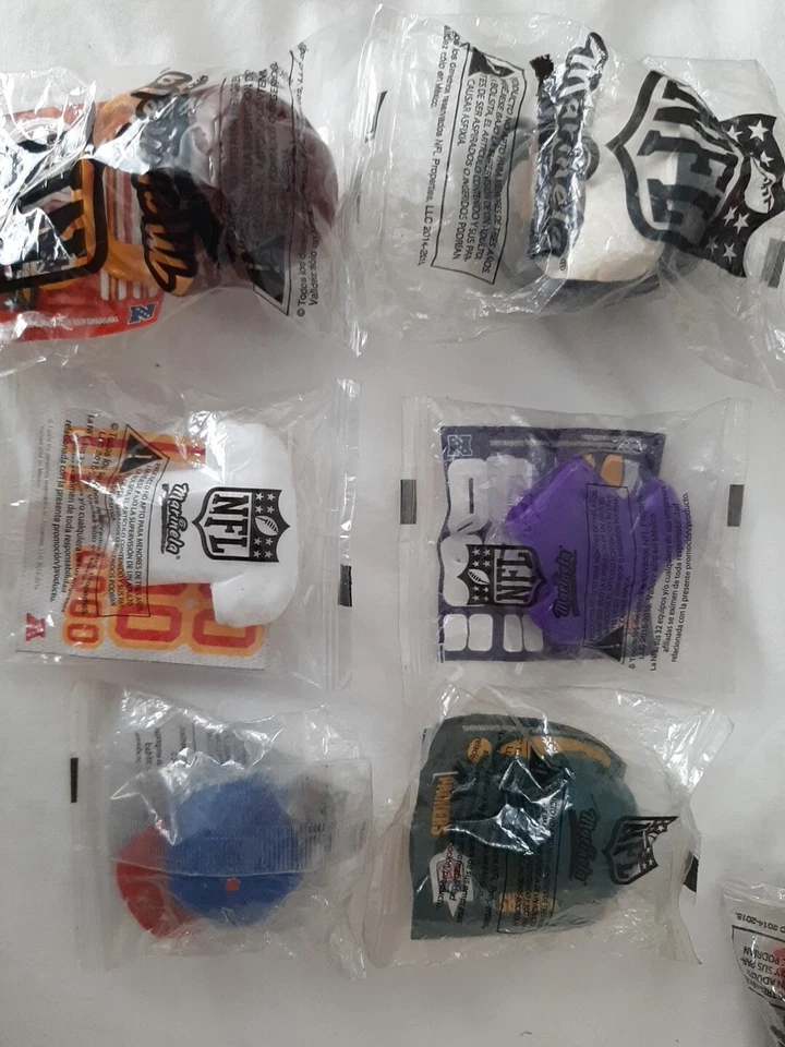 NFL Football 2014 Bimbo Marinela Mini Helmets, Jerseys, Caps Mexico Lot Of 52 - Image 2 of 2