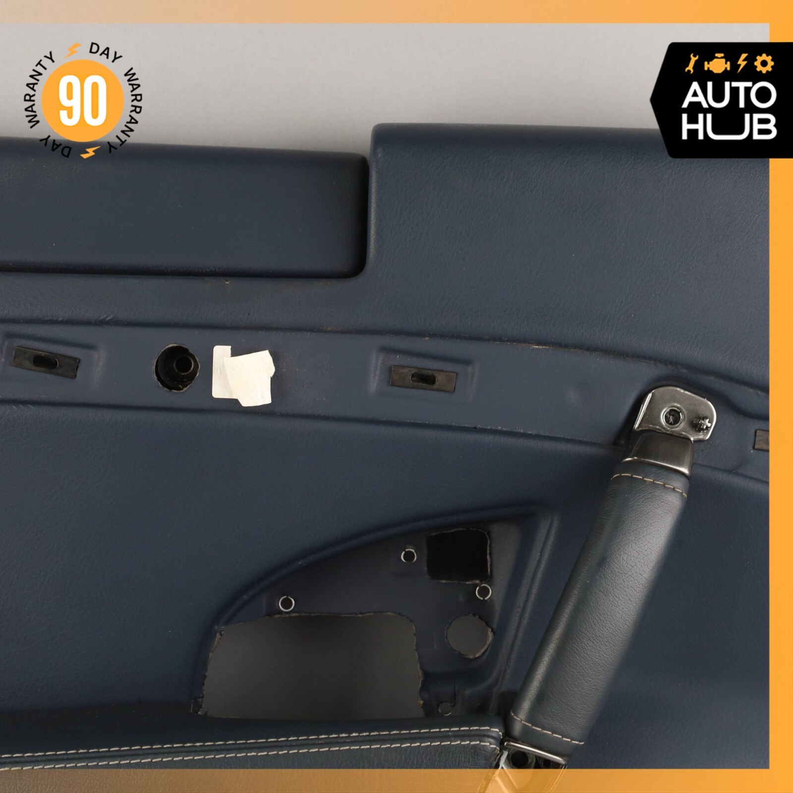 08-14 Maserati GranTurismo S M145 Coupe Left Side Interior Door Panel Blue OEM