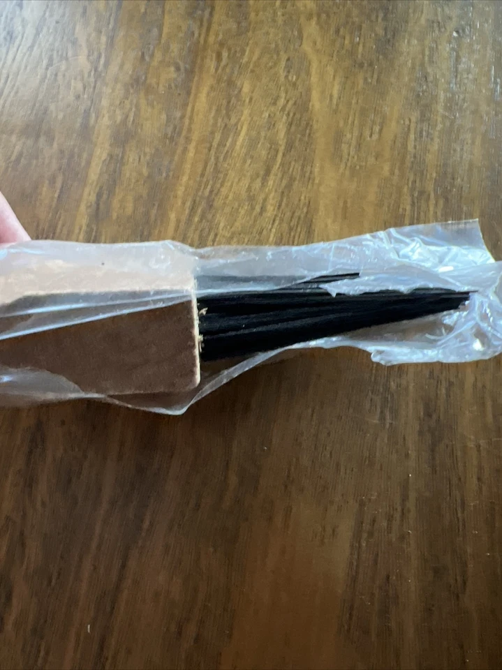 CEPILLO BASE ORIGINAL RAWLINGS ÁRBITRO DE BÉISBOL 5 PULGADAS CON MANGO DE MADERA NUEVO Foto 4 de 4