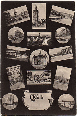 CPA 60 - CREIL (Oise) - Multivues - Ed. Chalbrette