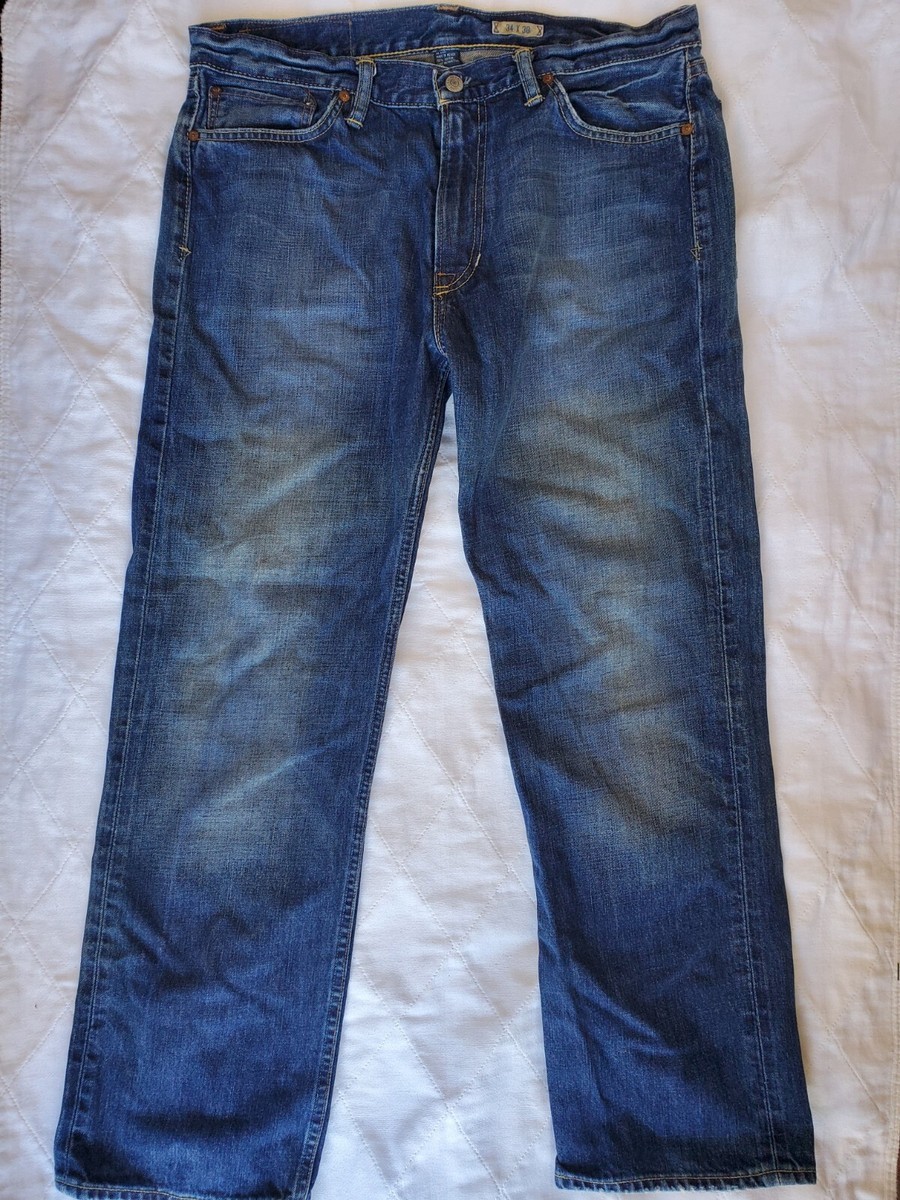 Polo Ralph Lauren 15941 Blue Denim Jeans Mens Size 34/30 Retro | eBay