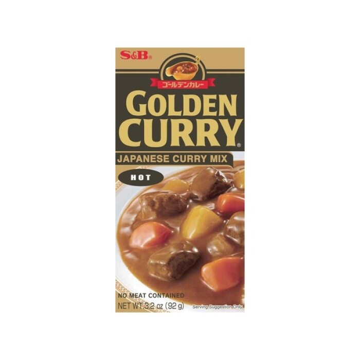S&B Golden Curry Japanische Curry Paste Saucen Basis scharf 92 g Gewürzmischung