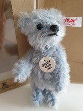 Steiff Club Geschenk 2004 Teddybär Hellblau 7 cm