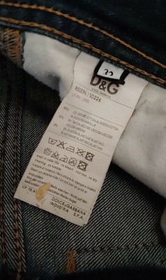 Vintage DOLCE & GABBANA JEANS TROUSERS man audacious size 32 approx. M