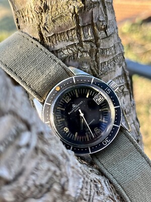 Baume Mercier Hydromatic skin Diver Vintage Sumbariner