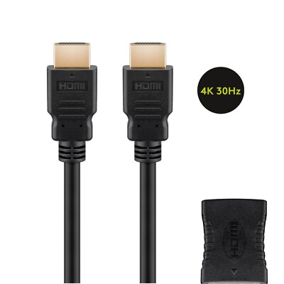HDMI Kabel Ultra HD UHD 4K HighSpeed  0,5m 1m 2m 3m 5m 7,5m 10m PS5 PS4 Adapter 