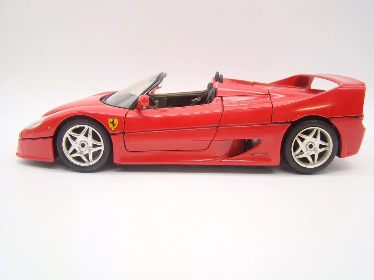 Mira ref 6208 Ferrari F50 1995 hard-top bleue neuf en boîte 1/18