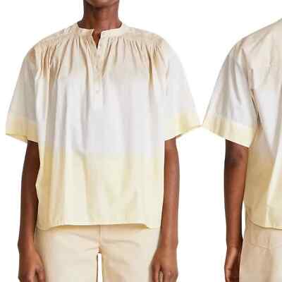 NWT APiece Apart Mission Dip Dyed Organic Cotton Top - Size XL