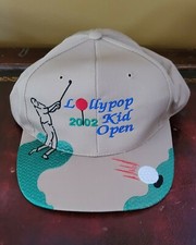 Wizard of Oz~ 2002 Lollypop Kid Open Golf Hat- Never Worn