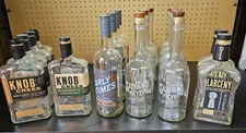 Empty Bourbon Bottle Pick Em.  Knob Creek, Early Times, Larceny BP, Sazerac Rye