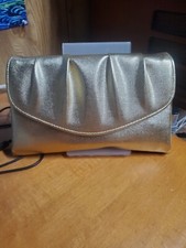 Avon Polished Gold Evening Bag, In Original Box