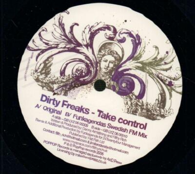 Dirty Freaks(12'' Vinyl)Take Control-Pop Pop-POPPOP005-UK-Ex/VG