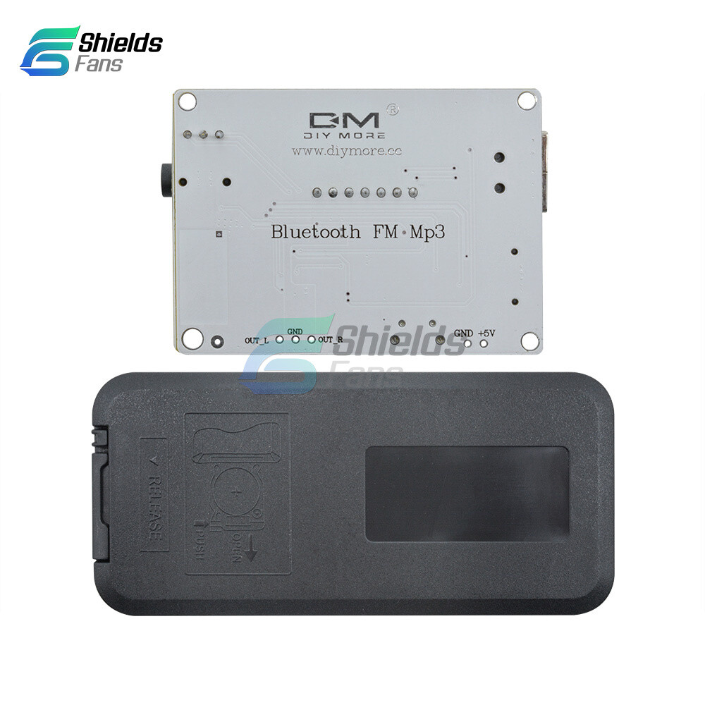 Wireless Audio Bluetooth MP3 FM Decoder Board Remote Module USB TF ...