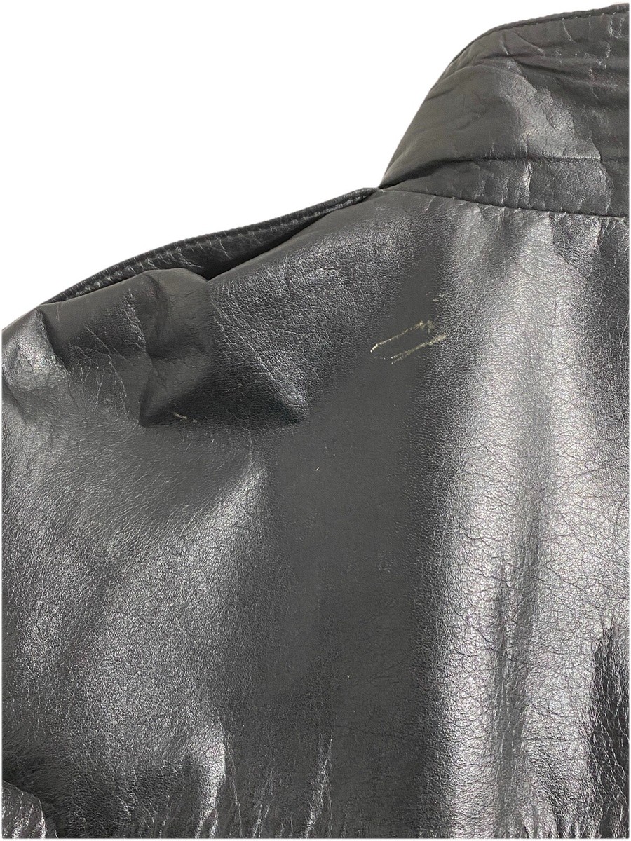Saddlery Cooper Collections Men's Black Leather Bomber Saddlery Cooper Collections Men's Black Leather Bomber