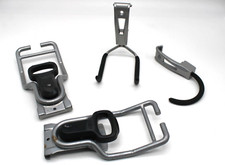 Rubbermaid FastTrack Garage Black/Silver Multipurpose Storage Rail Attachments