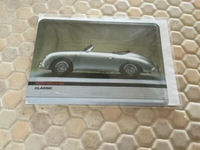 PORSCHE FACTORY ISSUED 356 SPEEDSTER METAL POST CARD NEW SEALED UNUSED.