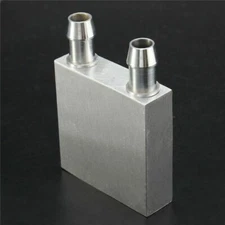 40x40x12mm Aluminum Water Liquid Cooler Block Heatsink For Computer CPU Radiator