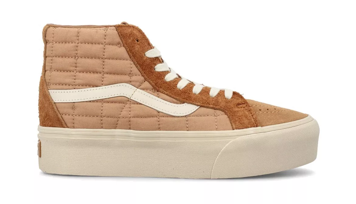 Vans Vault Sk8 Hi Reissue Platform LX Joe Freshgoods Camel VN0007PWCAM Sz 9