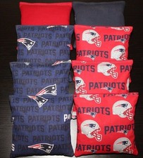 New England Patriots Cornhole Bags 8 ACA Regulation Corn Hole Bean Bags Tailgate