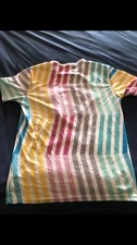 Large Shirt Money Design   for Men White Pink Sky Blue Yellow
