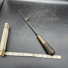 Lutz File Co Holder c. 1920 9.5” To .5” Rare Piece