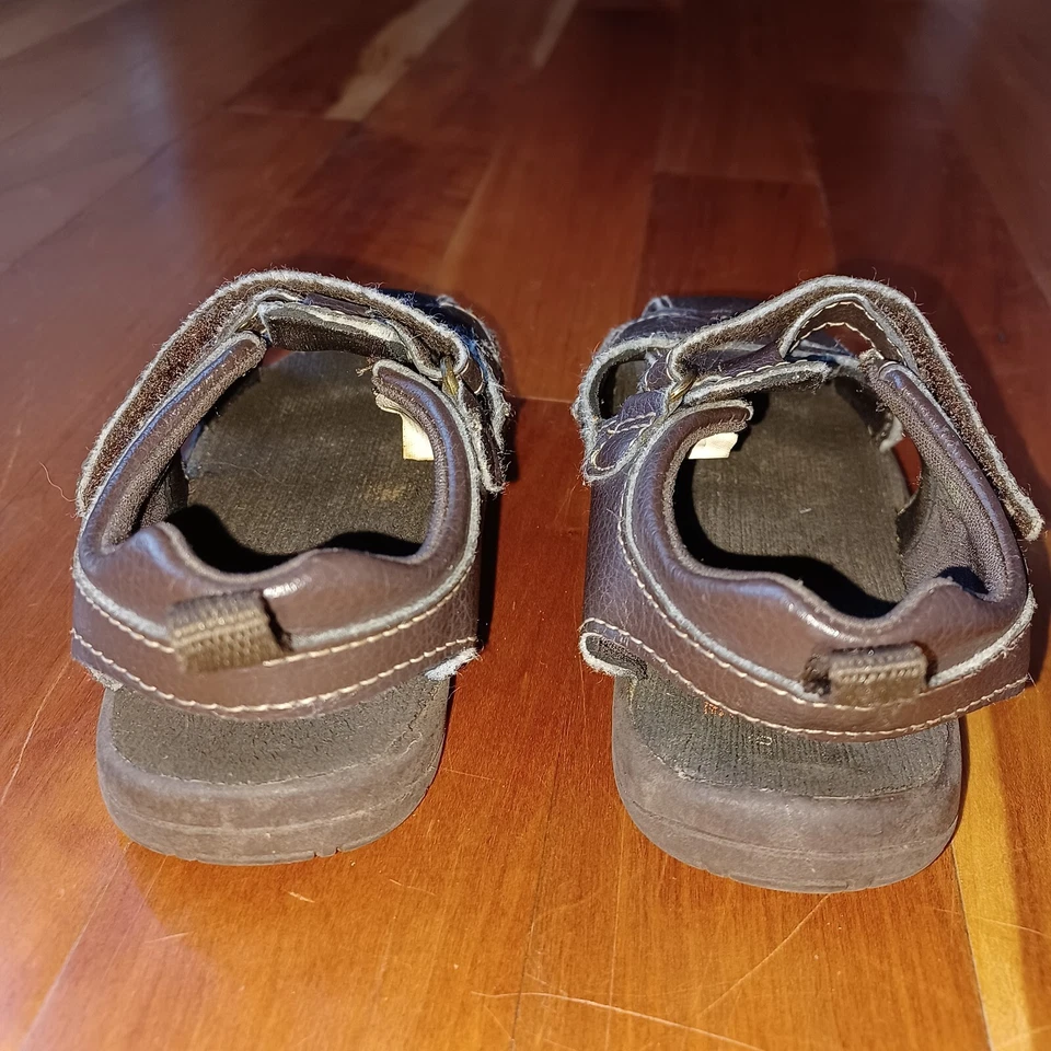 Sandalia Pescador Niño Pequeño Talla 6 Marrón Zapato Heathtex Niña Foto 2 de 4