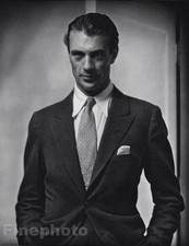 1930/63 Vintage EDWARD STEICHEN Film Actor GARY COOPER Photo Gravure Art 11x14