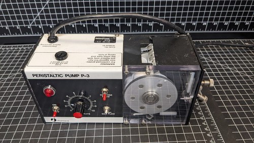 Pharmacia Peristaltic Pump P-3 Adjustable Flow Rate LC Chromatography lab P1 lkb - Picture 3 of 8