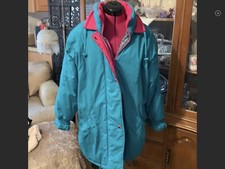 Vintage Izzi Turquoise 1980s Puffer Ski Jacket L/xl