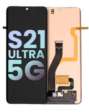 OLED Assembly Without Frame Samsung Galaxy S21 Ultra 5G Service Pack All Colors