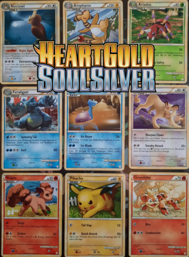 HeartGold SoulSilver Base Set Pokemon Card Singles Rare, Uncommon, Common 2010 - Picture 1 of 158