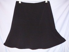 Women's Liz Claiborne Lined Black Work Wear Skirt Size 16P