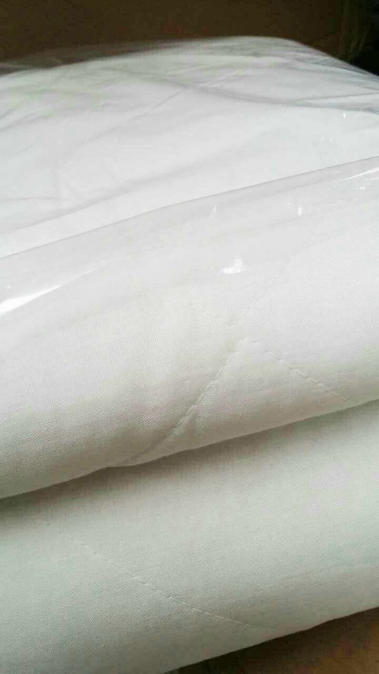 MATTRESS PROTECTOR TOPPER UNDERLAY HOTEL QUALITY KING SINGLE BED WHITE